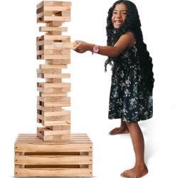 Oversize Jenga Game Rental