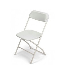 White Folding Chair Rental