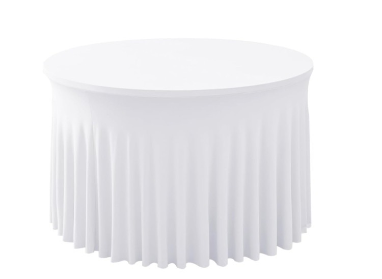 Round Tablecloth (white)